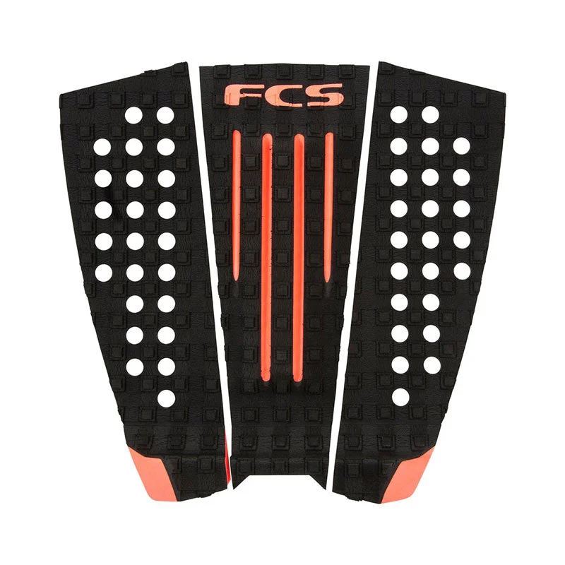 FCS Juilan Wilson Traction Pad - Black / Orange