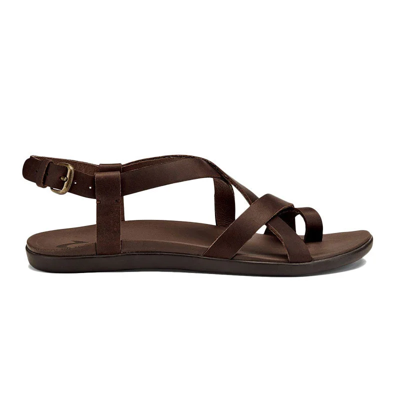 Olukai 'Upena Sandals - Kona Coffee / Kona Coffee