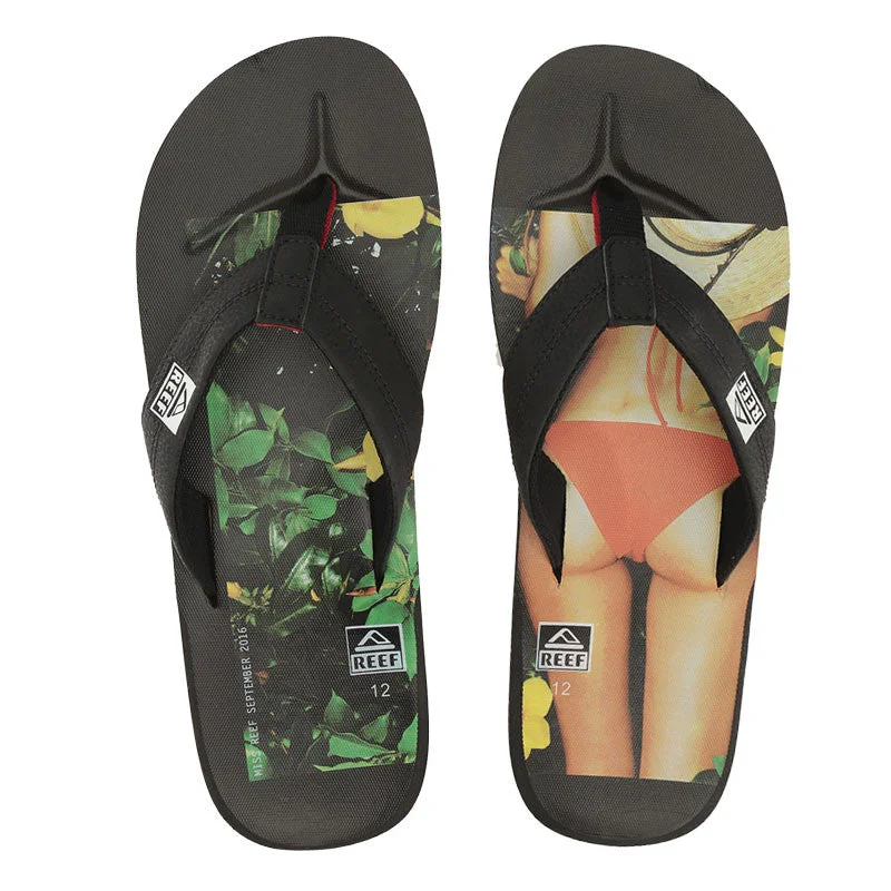 Reef HT Prints Sandal - Black / Red