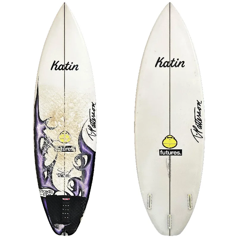 high-performance surfboards for advanced surfers-T. Patterson Stoke-ed 5'5 Consignment Surfboard - Futures