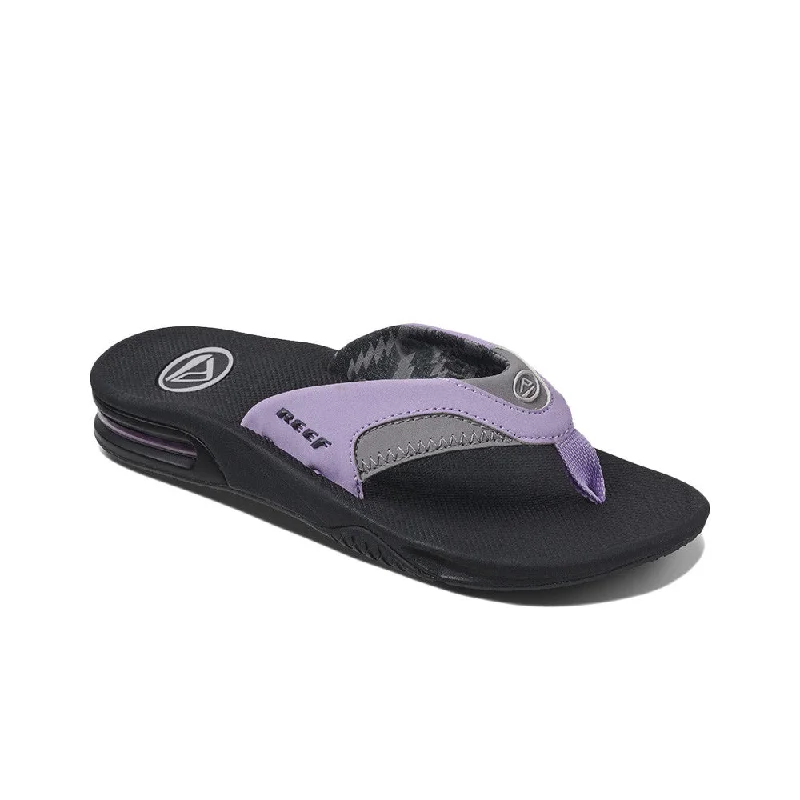 Reef Women's Fanning Sandal - Grey / Purple