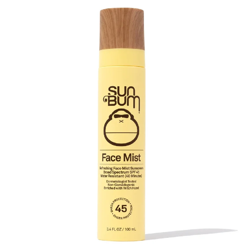 SUN BUM SPF 45 SUN FACE MIST 3.4 OZ