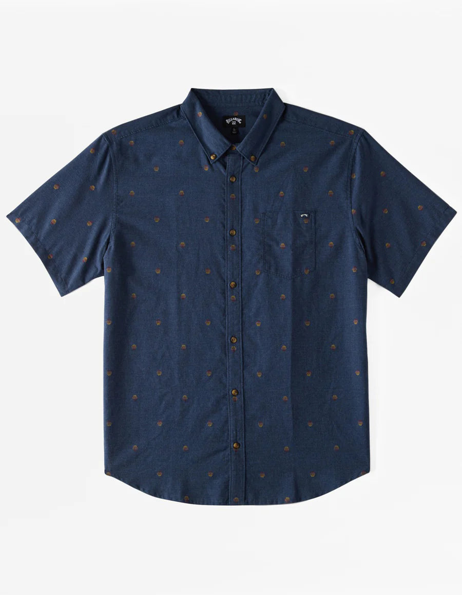 Billabong Boys All Day Short Sleeve Button Up Shirt