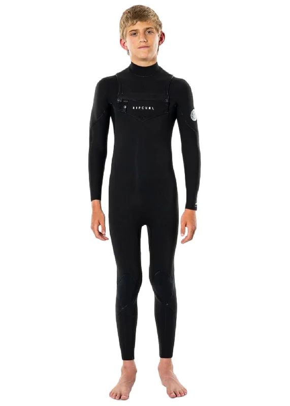 Rip Curl Youth Dawn Patrol 3/2mm Chest Zip Steamer Wetsuit