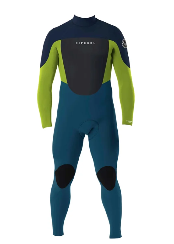 Rip Curl Boys Omega 4/3mm GB Back Zip Steamer Wetsuit