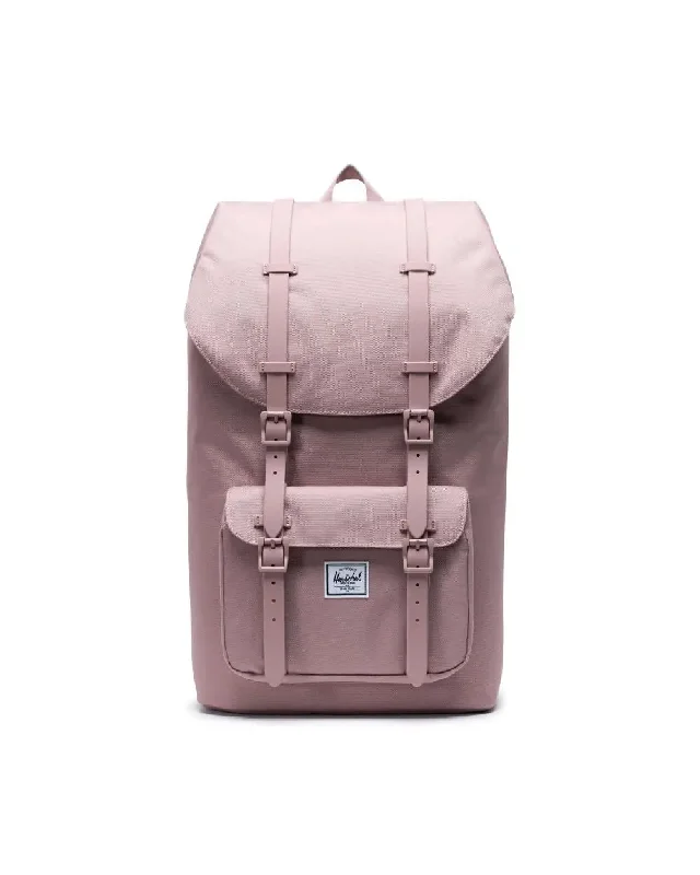 surfboards for high-performance tricks and stunts-Herschel Little America Poly Ash Rose Backpack