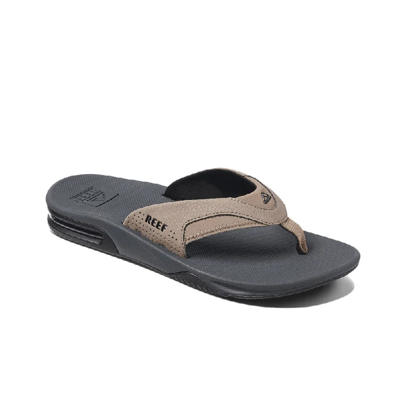 Reef Fanning Sandal - Tan / Black / Tan