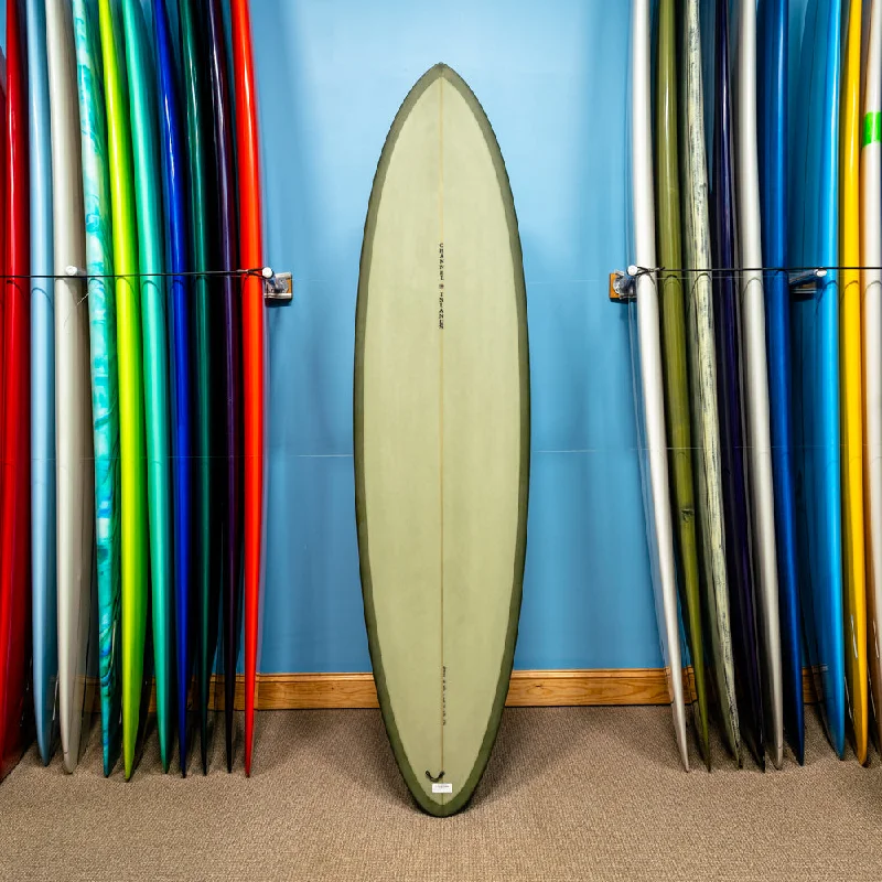 surfboards with narrower tail for speed-Channel Islands CI Mid PU/Poly 7'6"