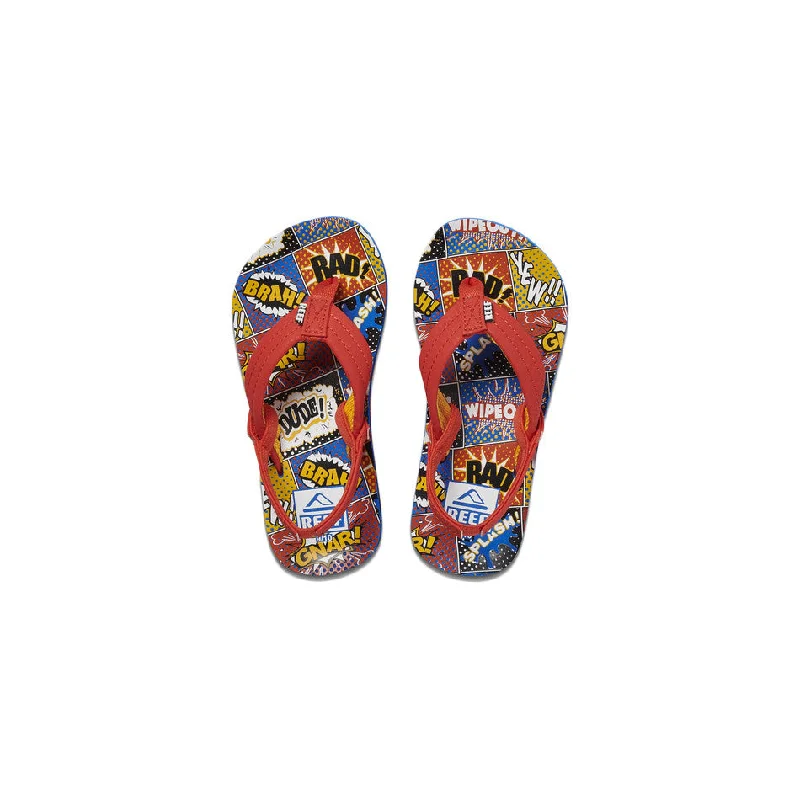 Reef Little Ahi Sandal - Comic Book