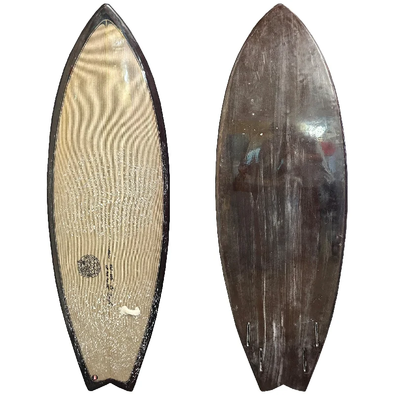 surfboards for quicker foot placement-Right Brain 5'10 Consignment Surfboard - Futures