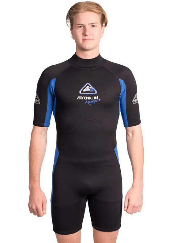 Adrenalin Mens Aquasport 2mm Spring Suit Wetsuit