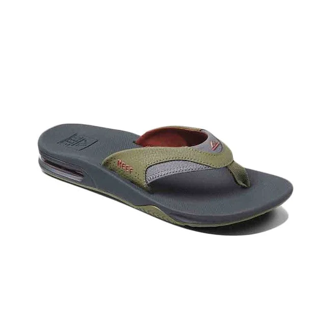 Reef Fanning Sandal - Olive / Rust