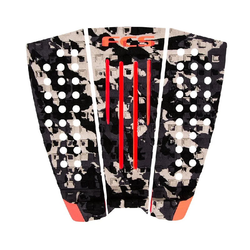 FCS Julian Wilson Traction Pad - Urban Camo / Blood Orange