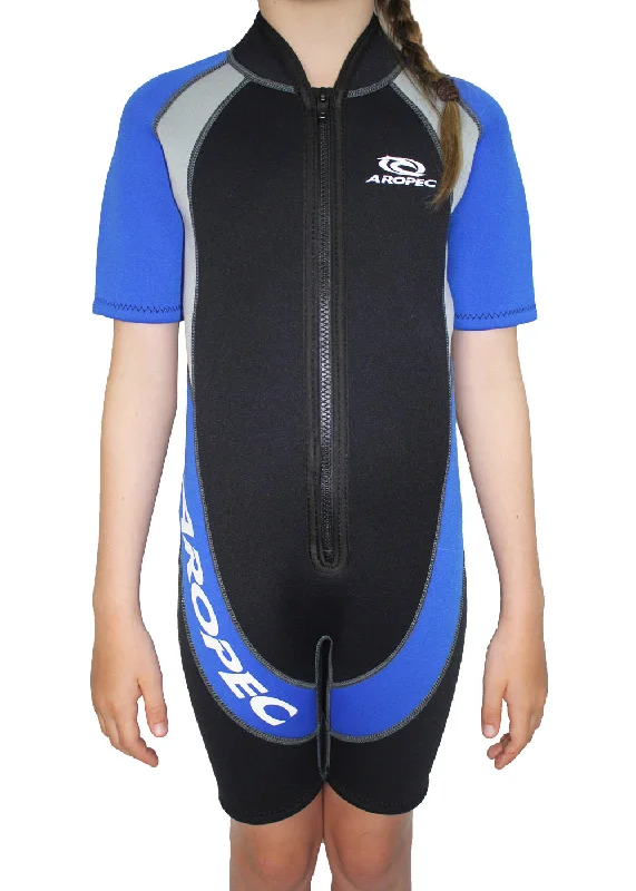 Aropec Youth 2mm Front Zip Spring Suit Wetsuit