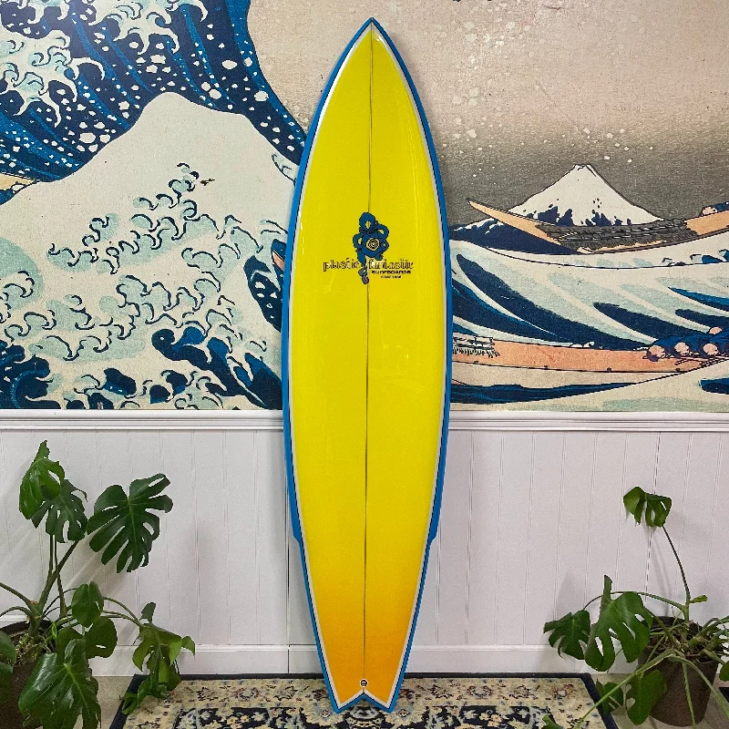 surfboards for deep water-Plastic Fantastic | 7'0" Winged Swallowtail