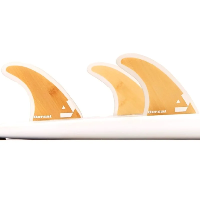 DORSAL Surfboard Fins Thruster 3 Set FCS Compatible