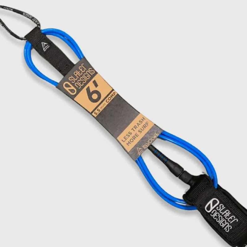 Firewire Slater Designs 6'0 Leash - Blue/Black