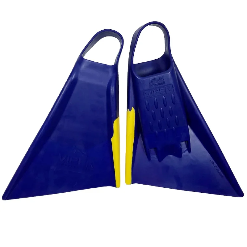 Mike Stewart Delta Viper 2.0 Swim Fins - Blue/Yellow