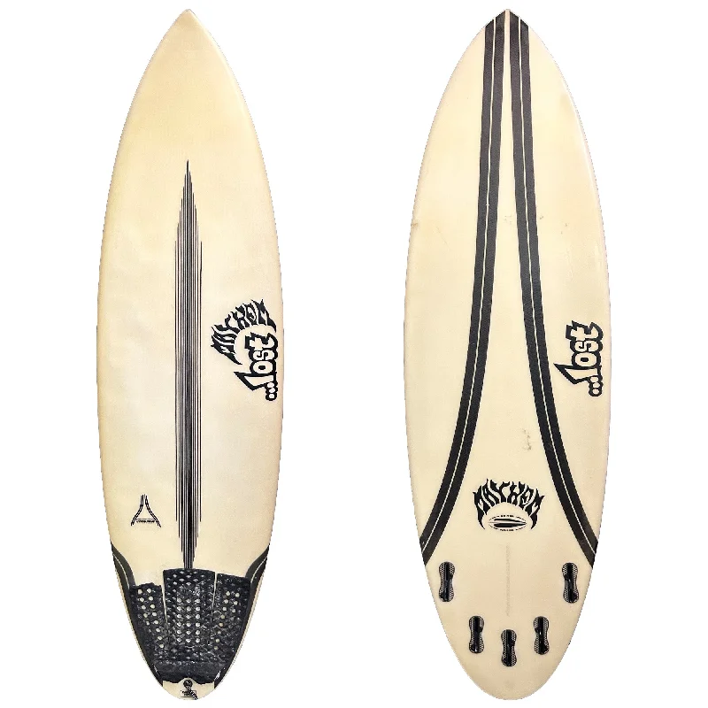 surfboards with high tail kick for maneuverability-Lost Quiver Killer 5'7 Consignment Surfboard - FCS II