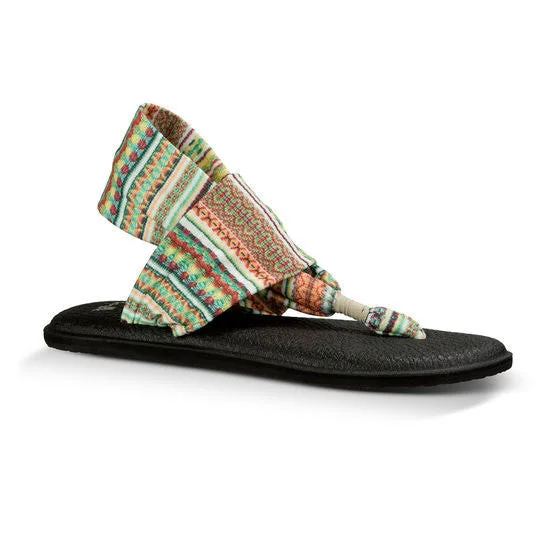 Sanuk Yoga Sling 2 Prints Sandal - Citrus Lanai Blanket