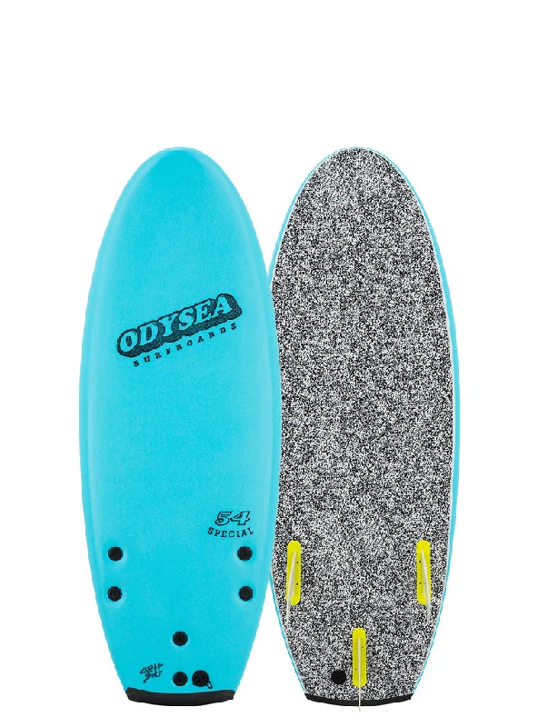 surfboards with good rail-to-rail transitions-ODYSEA 54'' SPECIAL TRI - BLUE 21