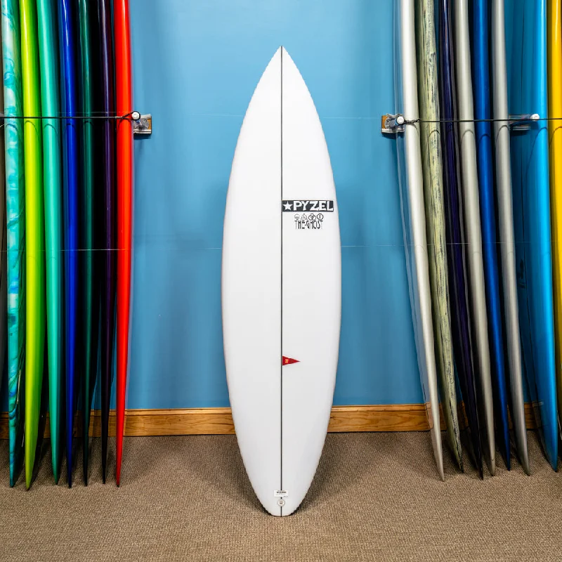 surfboards with tri-fin setups for balance-Pyzel Ghost PU/Poly 6'4"