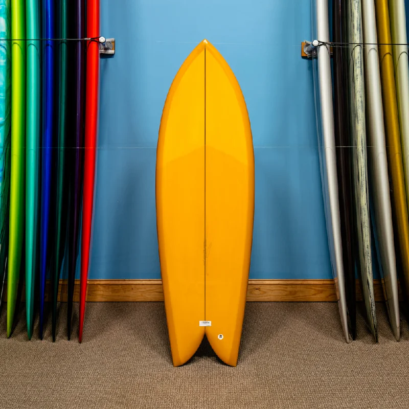 surfboards with tri-fin setups for balance-Christenson Fish PU/Poly 5'5"