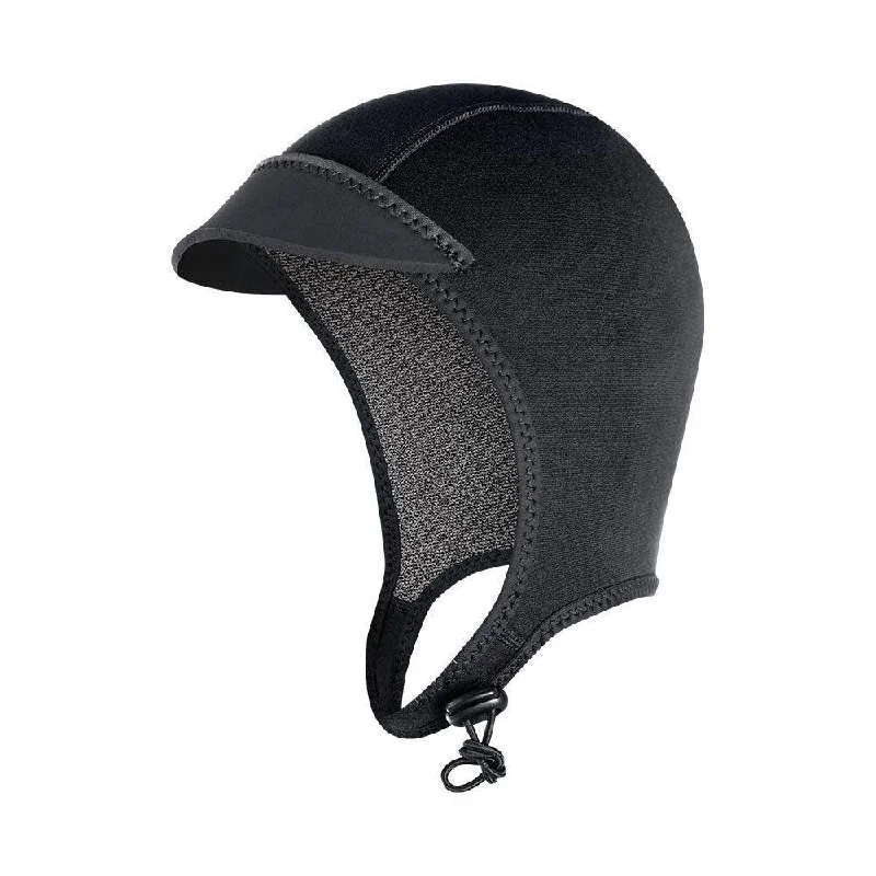 Xcel 2mm Axis Peaked Surf Wetsuit Cap Black