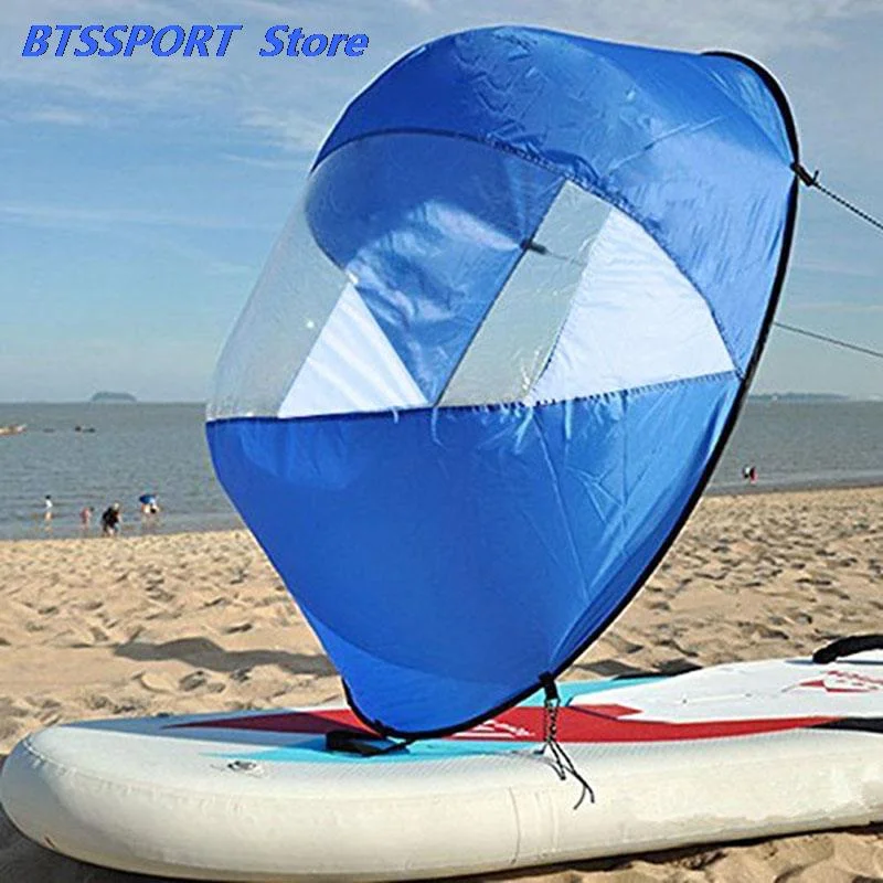 2019 New Sail Foldable Kayak Boat Wind Sail Sup Paddle Board Sailing