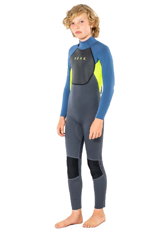 Peak Junior Energy 3/2mm GB Back Zip Steamer Wetsuit