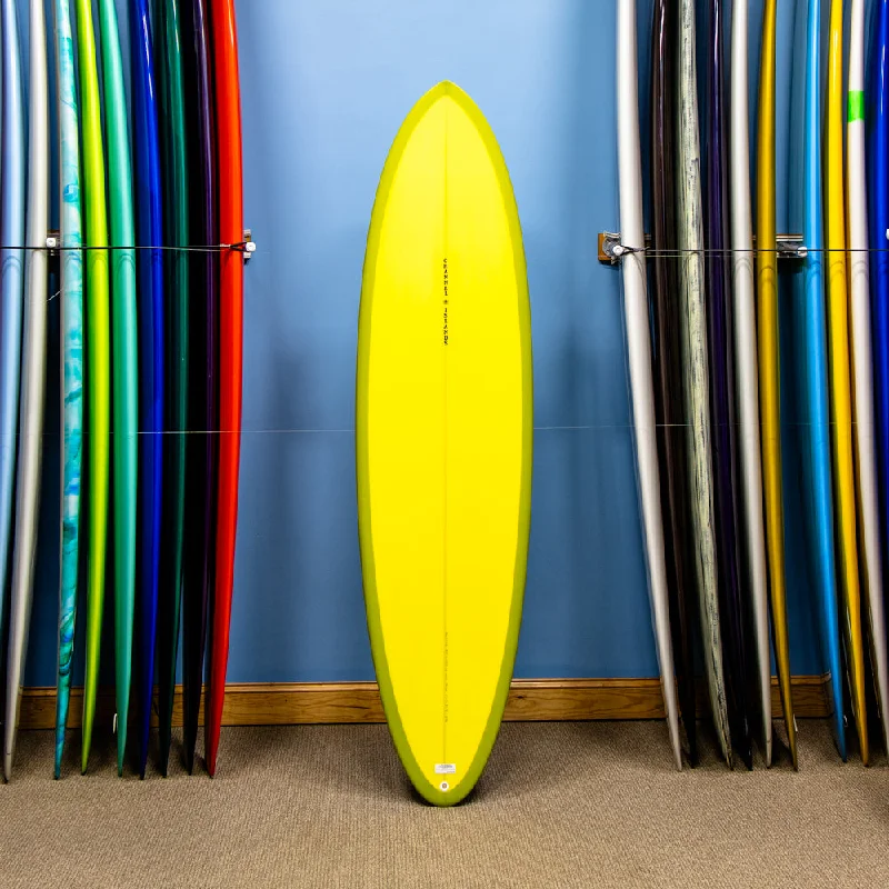 surfboards with reduced water drag for speed-Channel Islands CI Mid Twin PU/Poly 7'1"