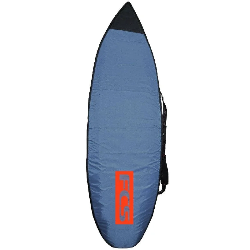 FCS 6' Classic All Purpose Surfboard Cover Bag - Steel Blue/White