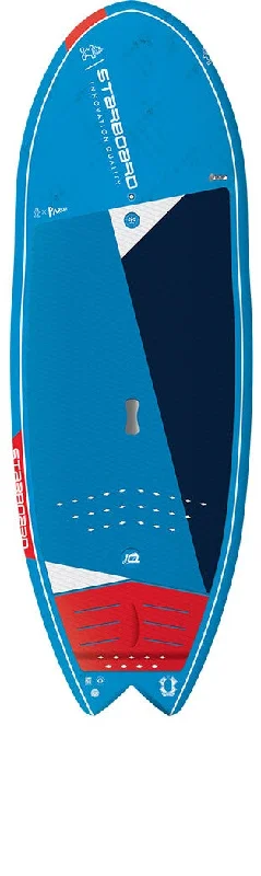 durable surfboards for tough conditions-2022 STARBOARD SUP 8'0" X 31.5" HYPER NUT BLUE CARBON SUP BOARD