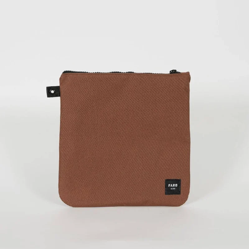 Surfboard Fin Wallet - Seal Brown