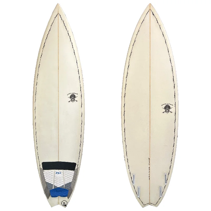 surfboards with low profile for reduced drag-Punch Surfboards 6'4 Consignment Surfboard - Futures