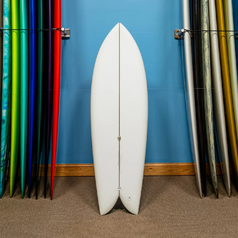 lightweight surfboards for easy handling-Christenson Fish PU/Poly 5'8"