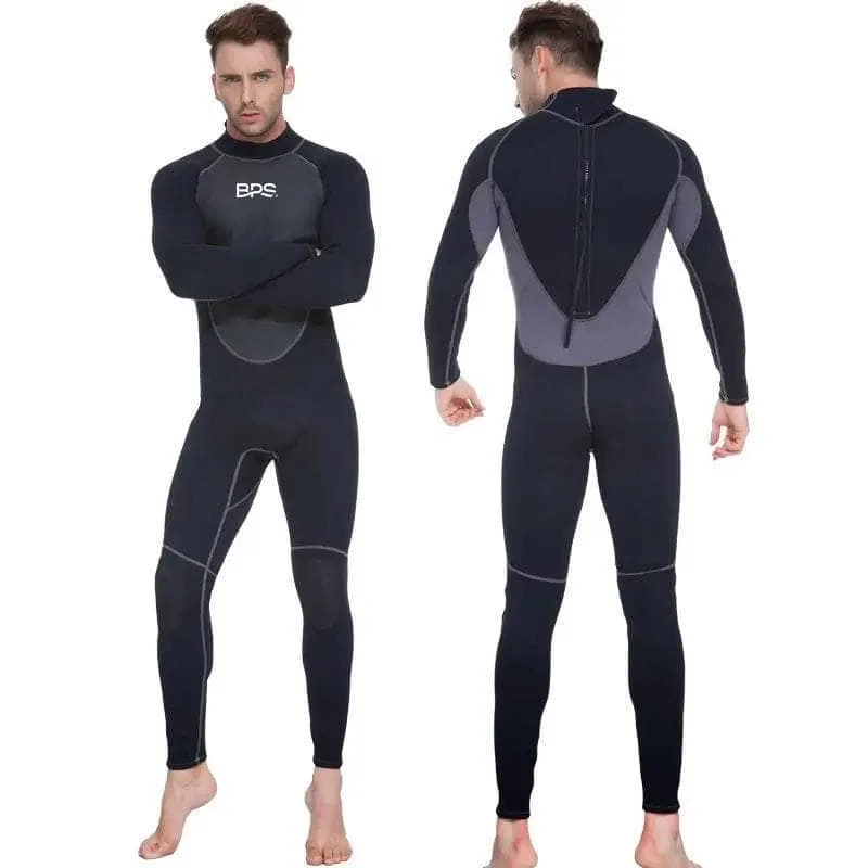 BPS New Zealand Men’s 3/2mm Full Body Wetsuit