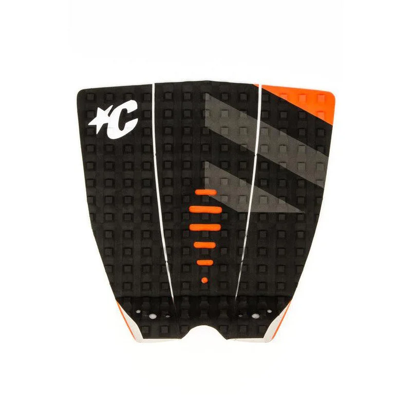 Creatures of Leisure Mick Fanning Signature Traction Pad - Black Grey Orange