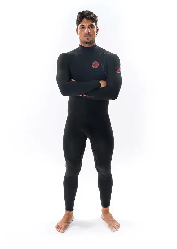 Rip Curl Mens F Bomb Fusion 3/2mm GB Zip Free Steamer Wetsuit