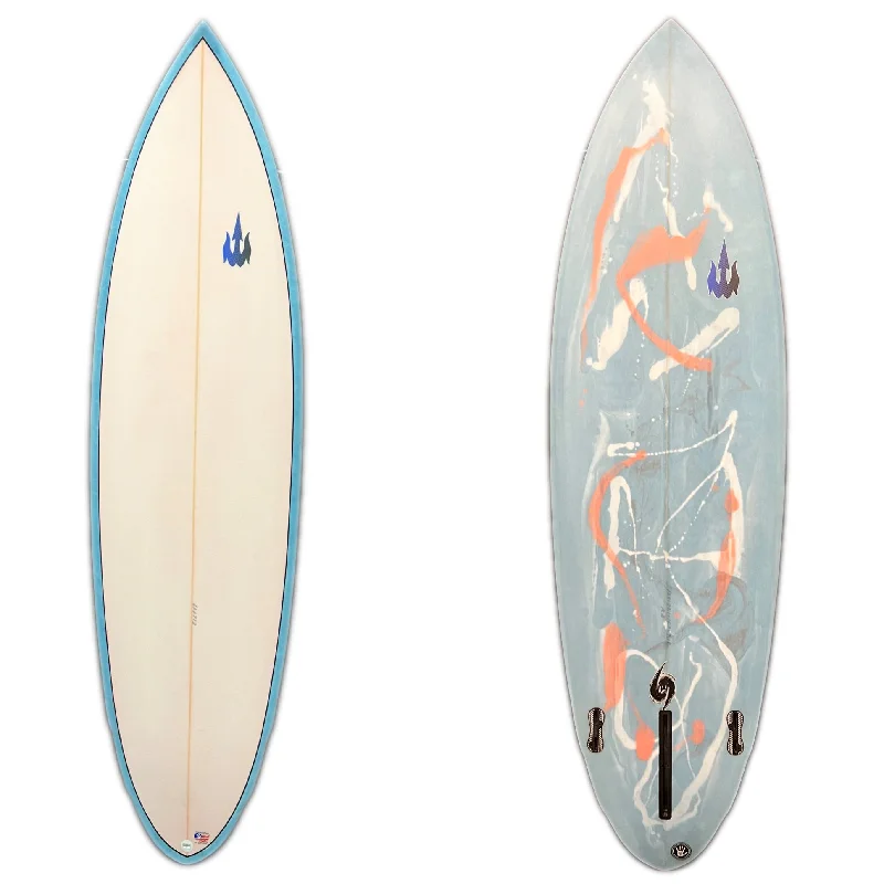 surfboards with increased volume for beginner surfers-WBZ 6'4" Carrot Model Surfboard