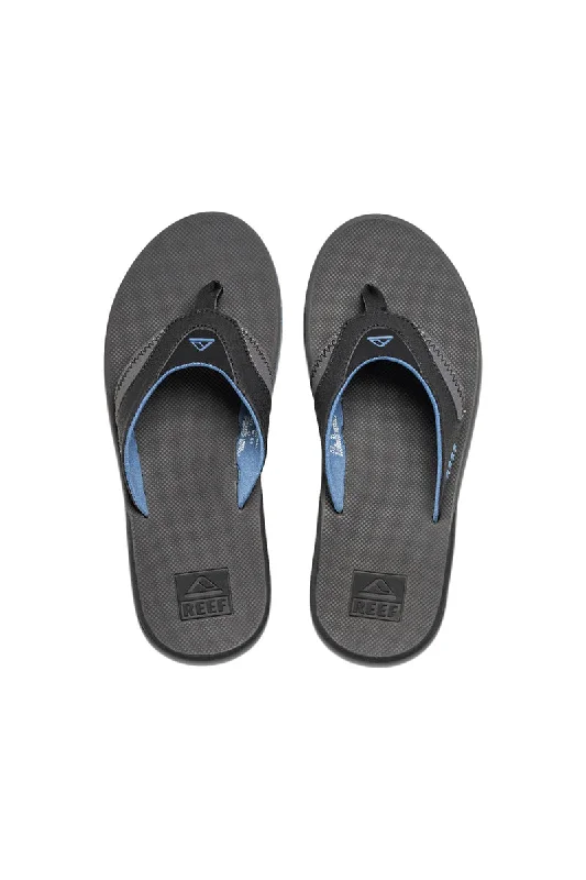 Reef Fanning Sandal - Grey / Light Blue