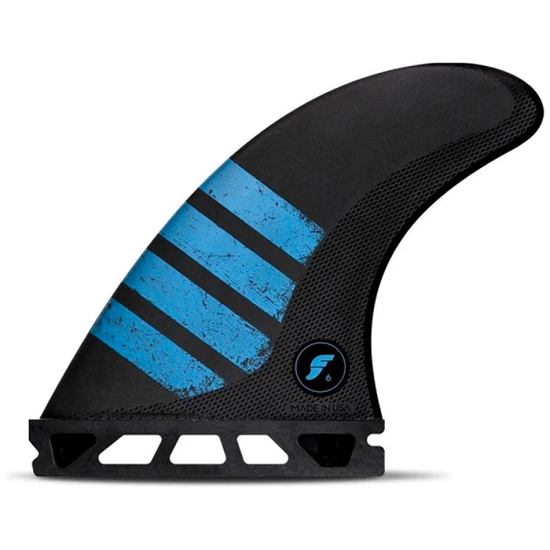 Futures F4 Alpha Series Tri Surfboard Fins - Small/Blue