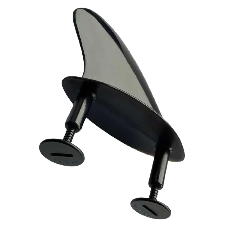 Ocean And Earth Replacement Softboard Surfboard Fin (Individual Fin) - Black