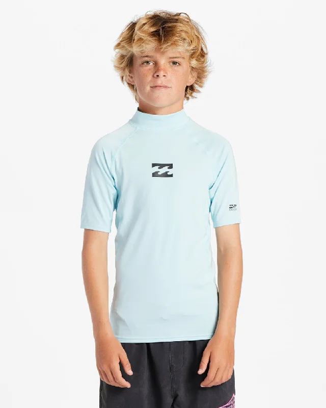 Billabong Boys All Day Wave Short Sleeve Rashguard