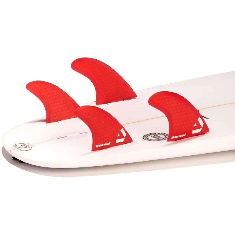 DORSAL Surfboard Fins Quad 4 Set FCS Compatible