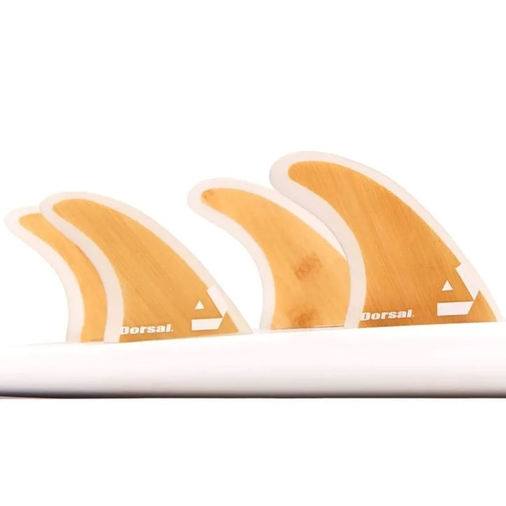 DORSAL Surfboard Fins Quad 4 Set FCS Compatible