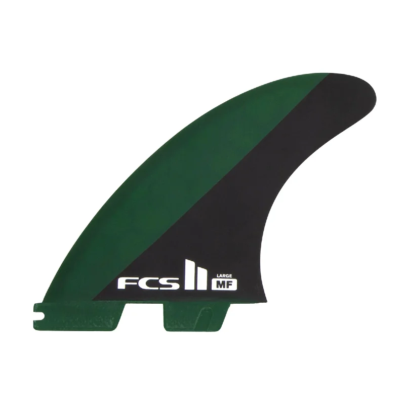 FCS II Mick Fanning Performance Core Tri Surfboard Fins - Large/Green