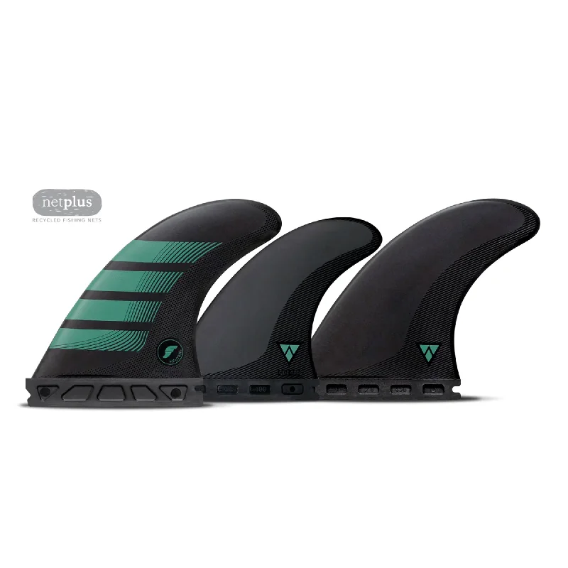 Futures F6 Alpha Five Surfboard Fins - Medium/Green