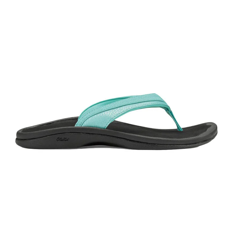 Olukai 'Ohana Sandals - Sea Glass / Black