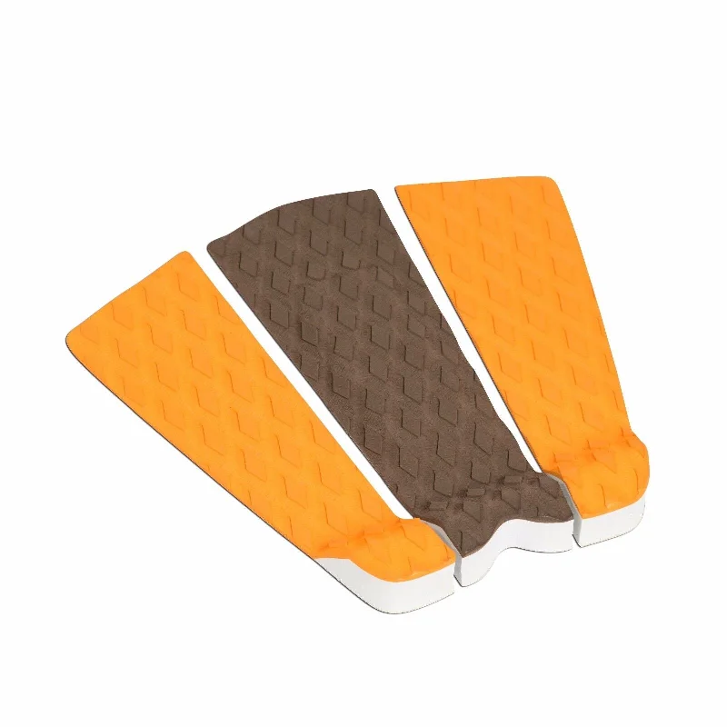 Brown and Orange Tail Pad 3 Piece